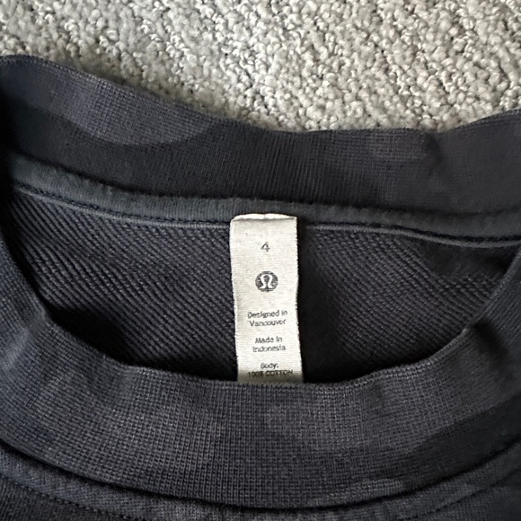Black Camouflage lululemon woman Sweater - Picture 3 of 5